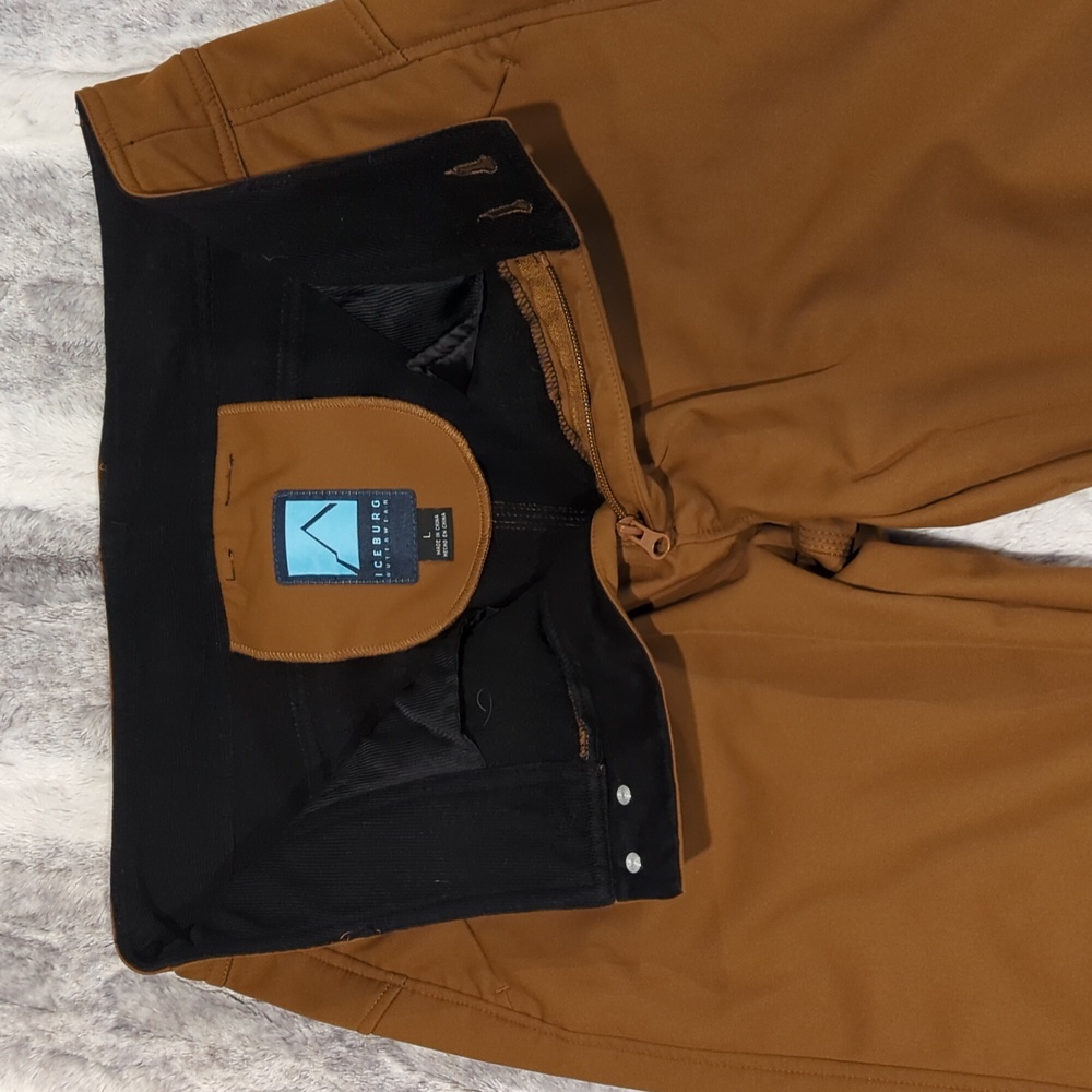 ICEBERG Brown Snow Pants Size L - Picture 3 of 3